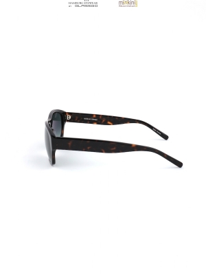 Sonnenbrille fr Herren im Retrodesign, Modell ALBERT Havanna braun