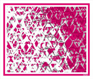 seidig weiche Foulards und Pareos im pink-grauen mixkini Design
