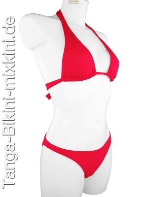 Bikini rot, rote Mixkini Bikinis