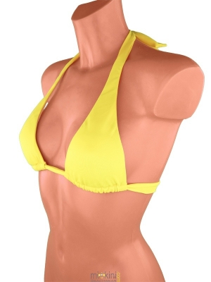 Bikini Neckholder Top in gelb - Neckholder CAPRI