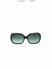 schne groe Sonnenbrille in olive/braun , Modell IDA