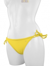 Triangel Bikini Hose gelb, gelben Triangel einzeln